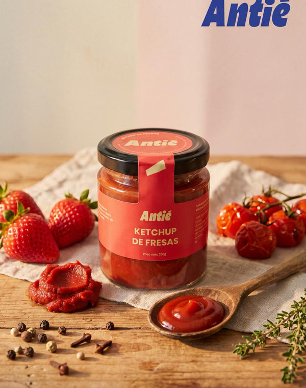 Ketchup de fresas